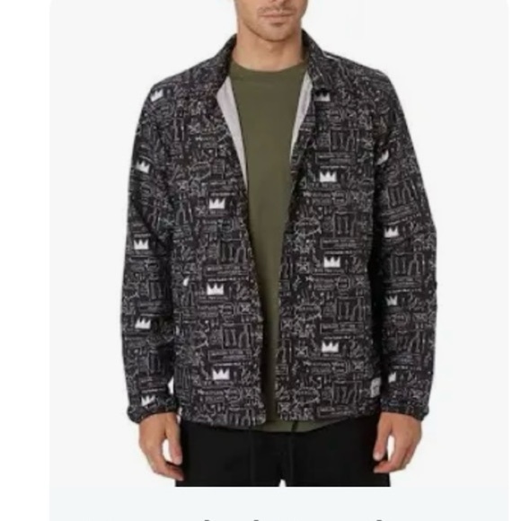 Herschel Supply Company Other - Herschel Supply Company Black Graphic Jacket